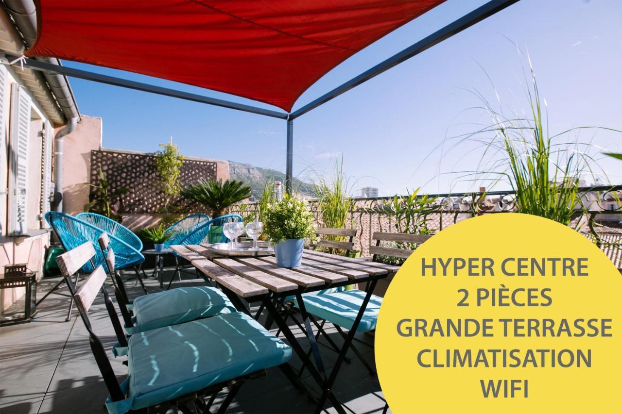 Apartament 2 Pieces Avec Grande Terrasse - Centre De Tulon Zewnętrze zdjęcie