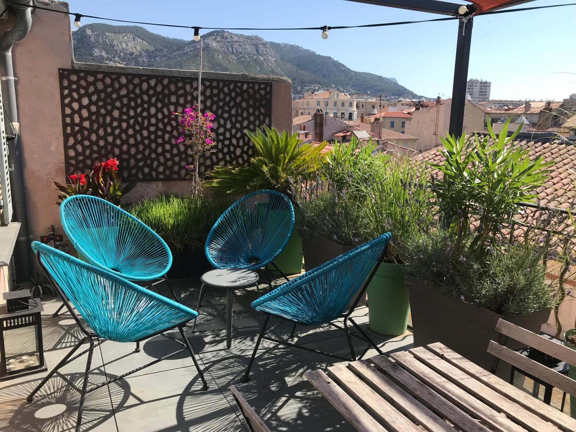 Apartament 2 Pieces Avec Grande Terrasse - Centre De Tulon Zewnętrze zdjęcie